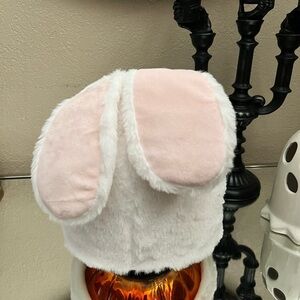 Adorable Pink and White Bunny Ear Hat for Kids